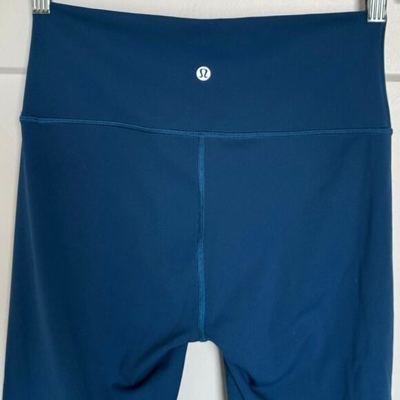 Lululemon Wunder Under High-Rise Tight 28" Full-On Luxtreme Womens 8 Deep Marine - Picture 7 of 9
